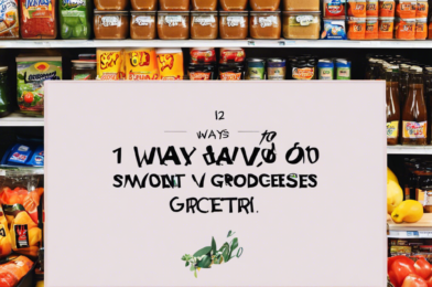 12 ways to save money on groceries